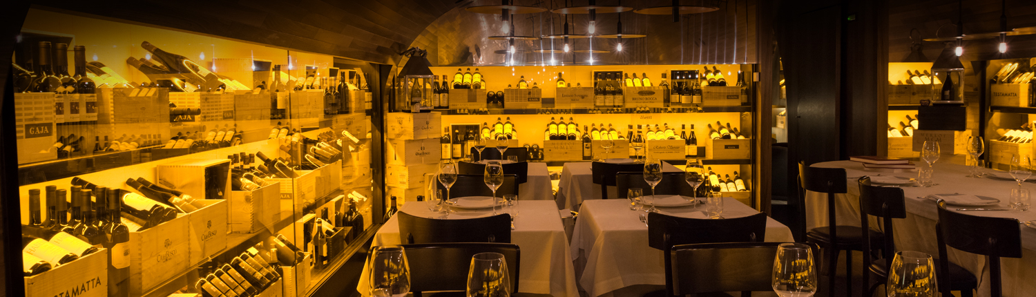 Wine Cellar - Pierluigi Restaurant - Rome - Private Dining