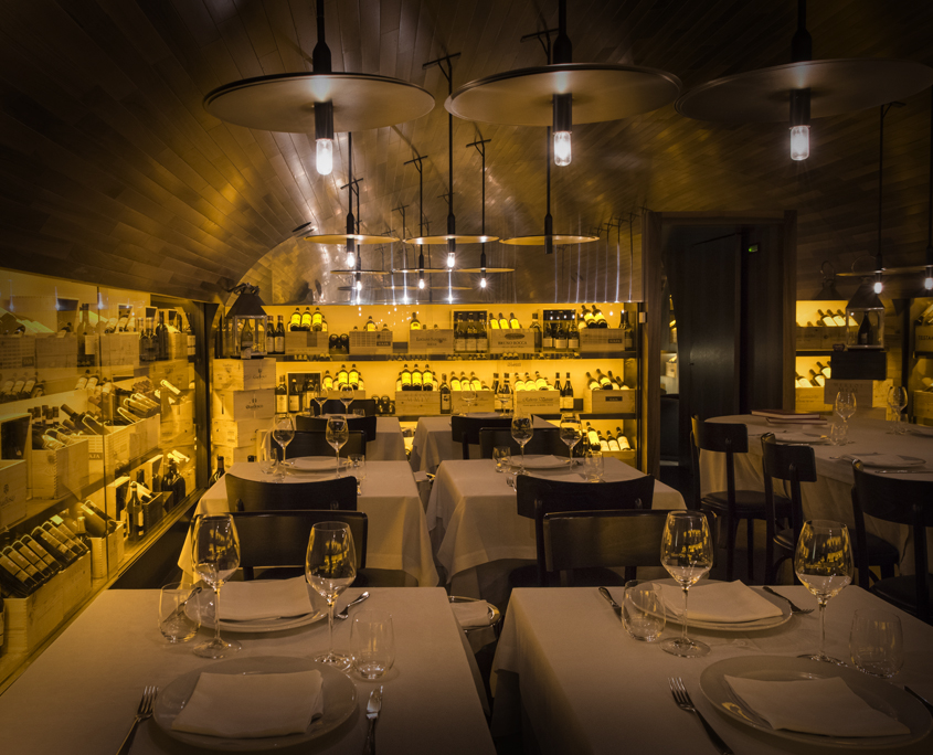 Our Restaurant - Gallery - wine Cellar - Since 1938 - Pierluigi Restaurant - Rome