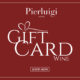 Gift Card - Wine To Dine - Pierluigi Restaurant - Rome